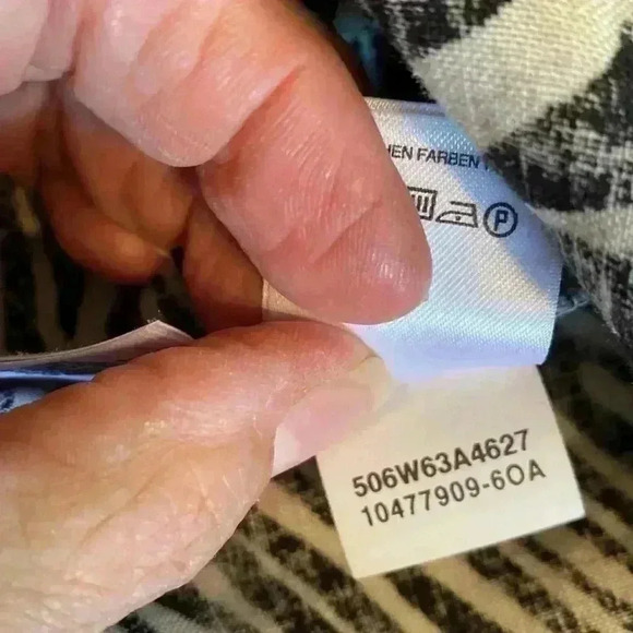 Jones New York Zebra Print 100% Linen 3/4 Sleeve Shirt Tunic Plus Size 2X. - Picture 9 of 13